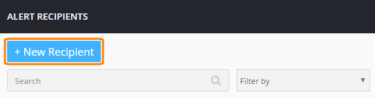 Adding a PagerDuty recipient